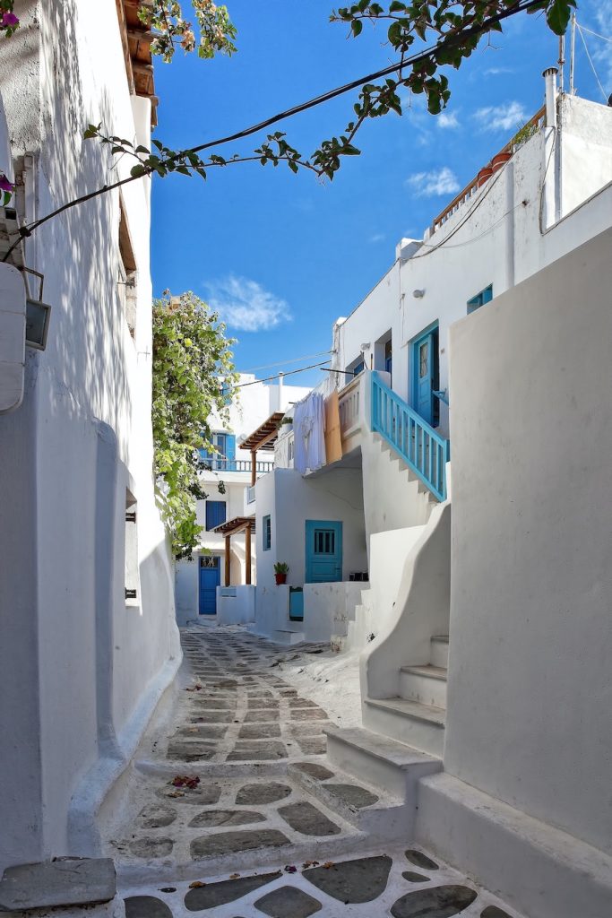mikonos jahtu čarteri